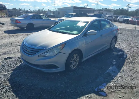 2014 Hyundai Sonata Gls z USA, uszkodzony, nr VIN 5NPEB4AC1EH844428
